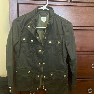 Dark Green Barn Jacket - XSP - J Crew